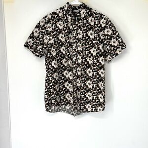 Ken LTD men’s large floral button down shirt